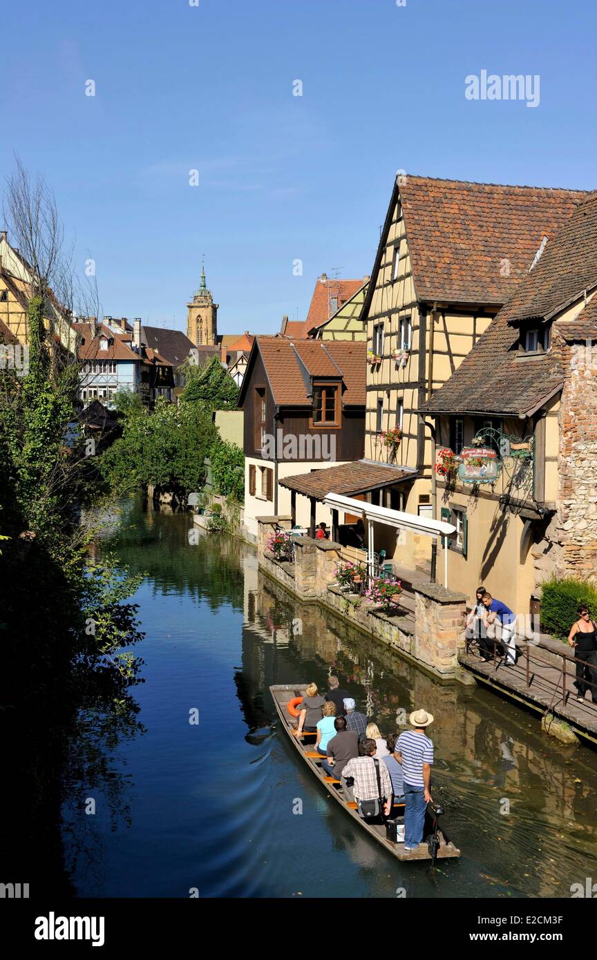 Haut Rin France Haut Rhin Alsace Wine Route Colmar La Petite Venise district ...