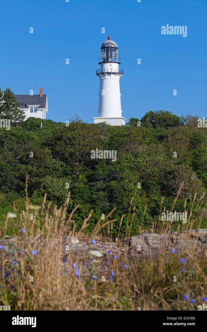 United States Maine Portland Cape Elizabeth Two Lights State Park the