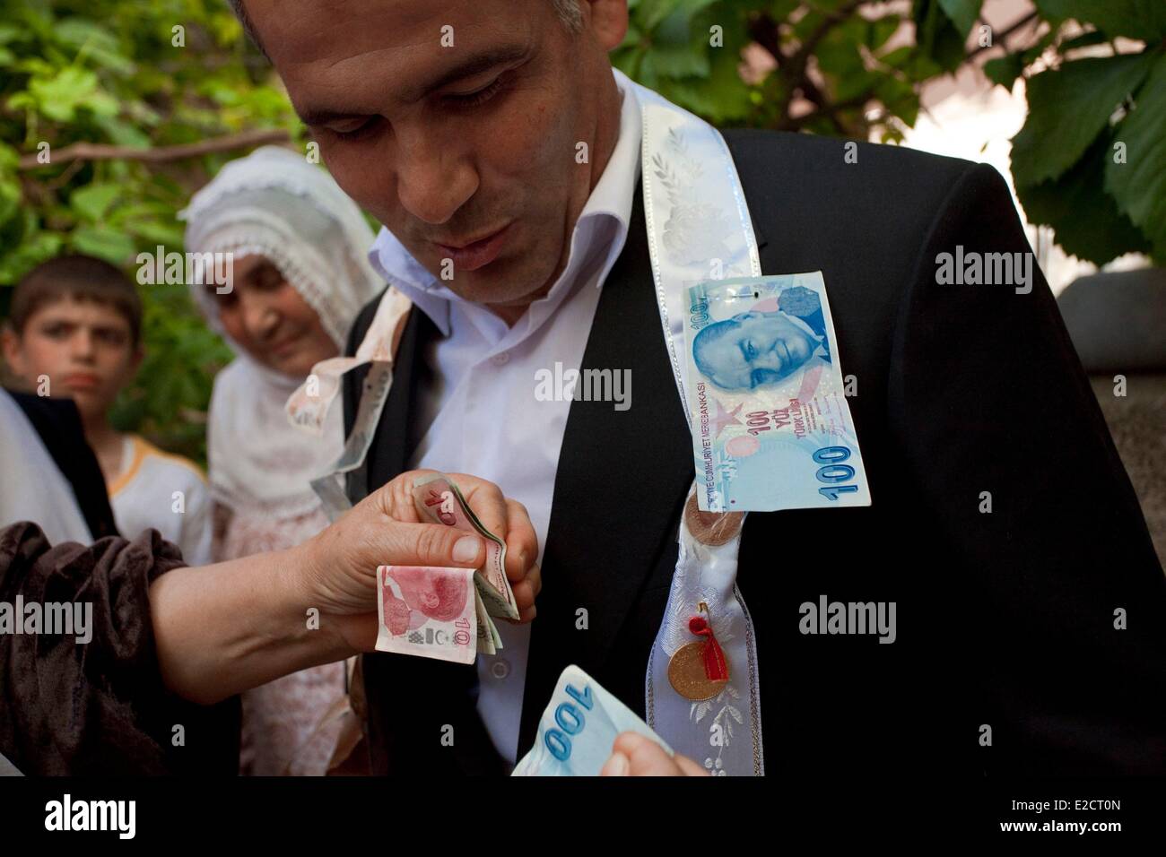 Turkey South Eastern Anatolia Mardin Turkish-Kurdish wedding Stock Photo