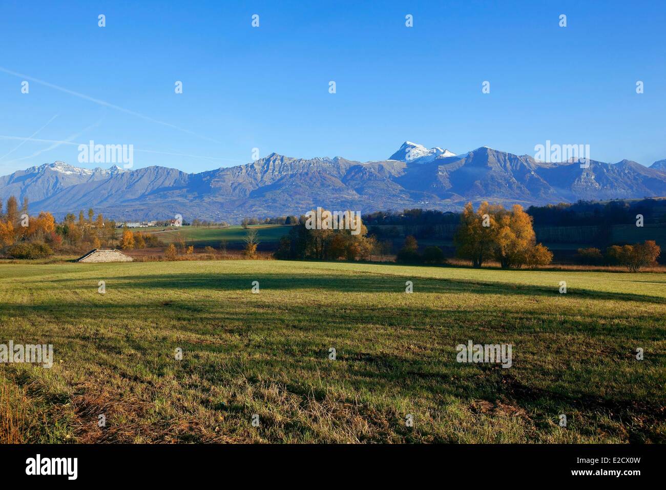 France Hautes Alpes Col de Manse Stock Photo Alamy