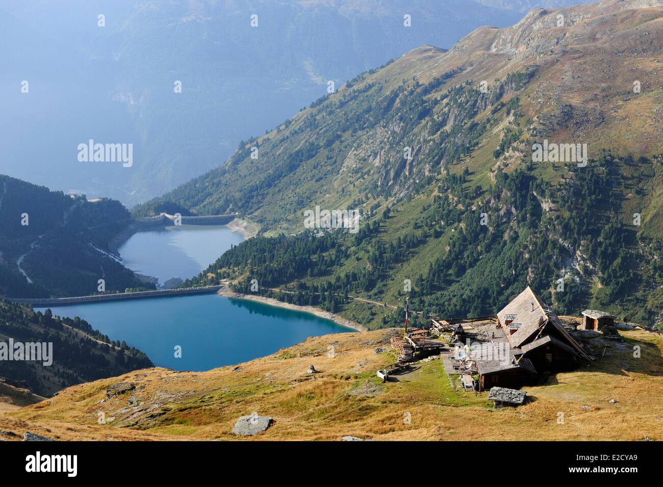France Savoie Haute Maurienne valley Aussois the refuge of the Dent