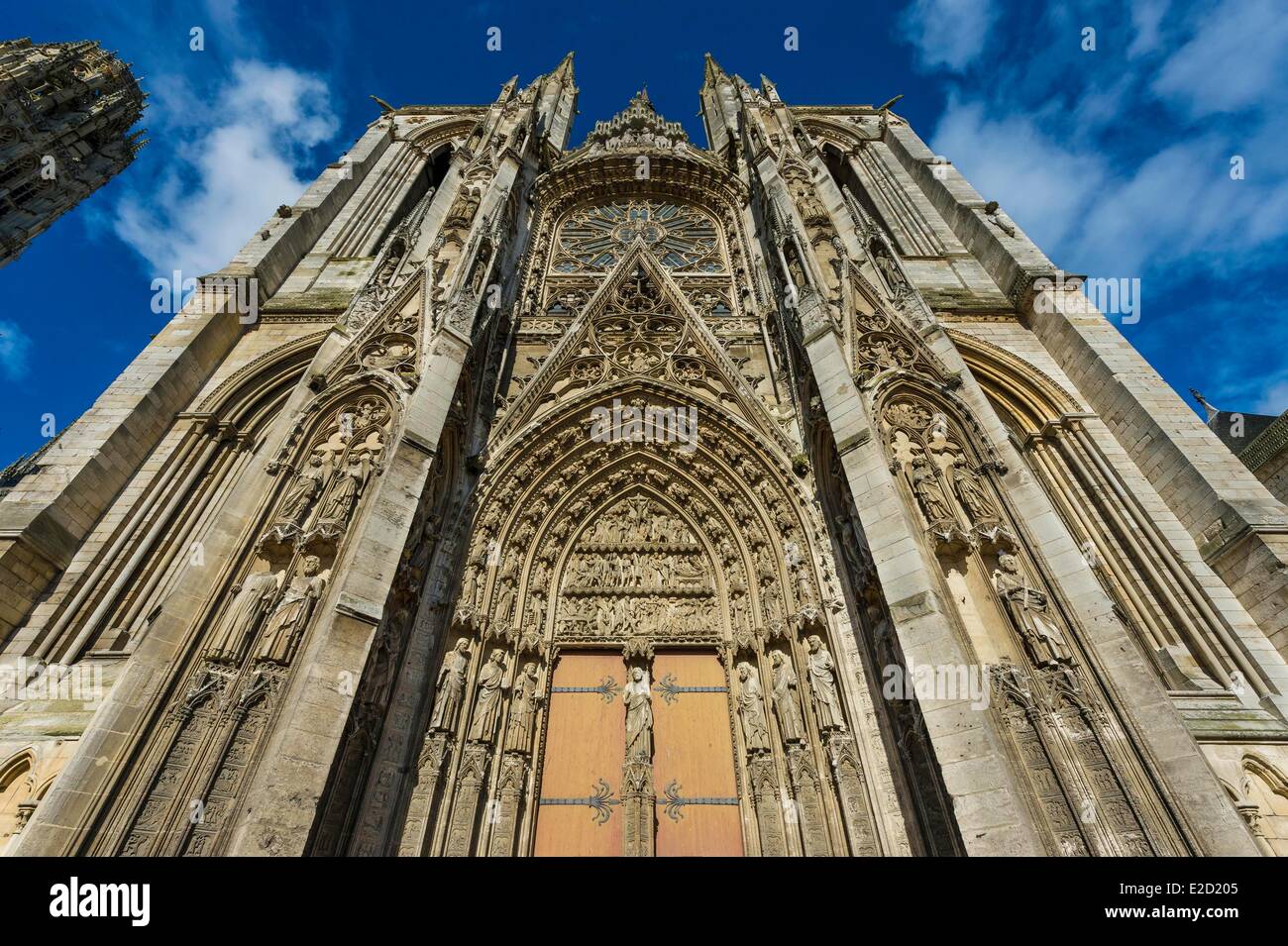 France Seine Maritime Rouen cathedrale Notre Dame de Rouen (Our lady of ...