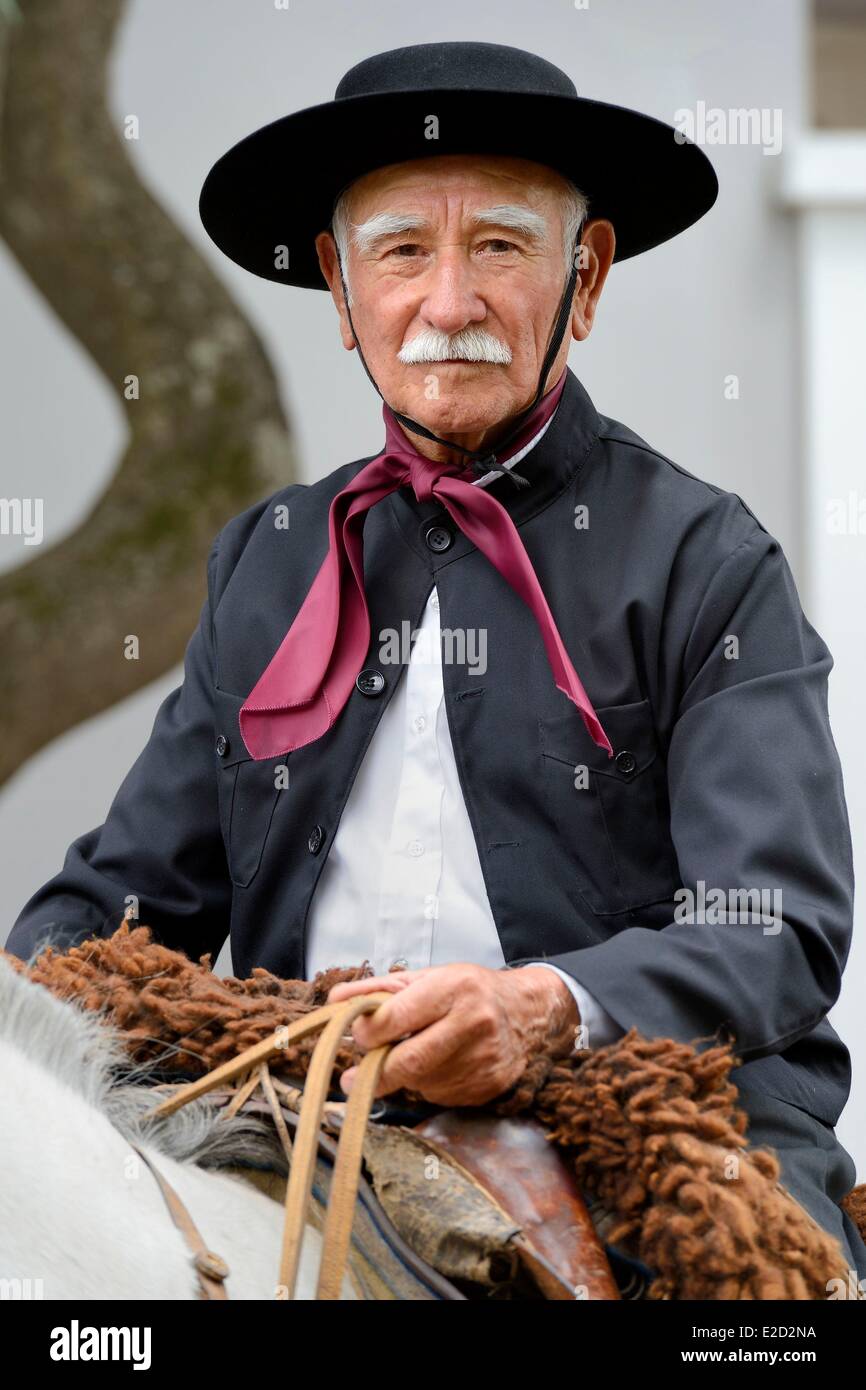 Argentina Buenos Aires Province San Antonio de Areco gaucho at the