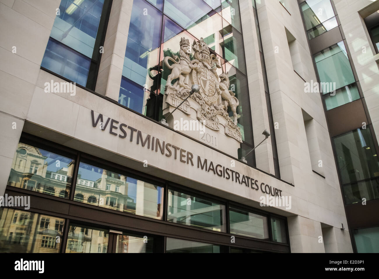 Westminster Magistrates Court building in London, UK. Stock Photo