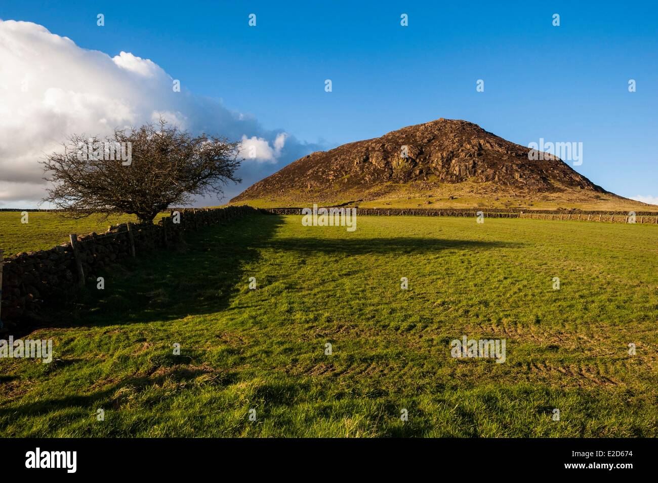 United Kingdom Northern Ireland County Antrim Slemish Mountain near