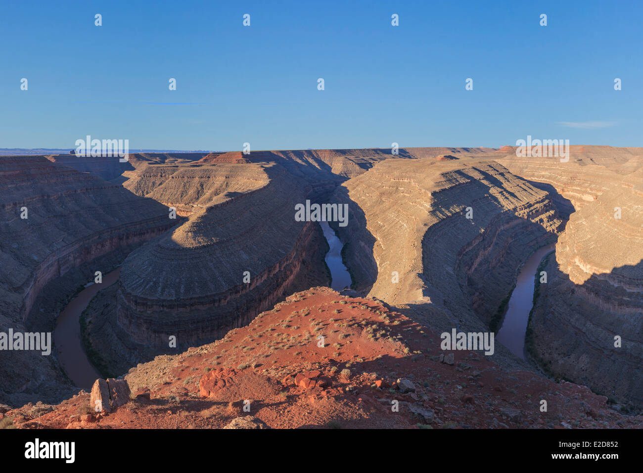 United States Utah Colorado Plateau Goosenecks State Park San Juan ...