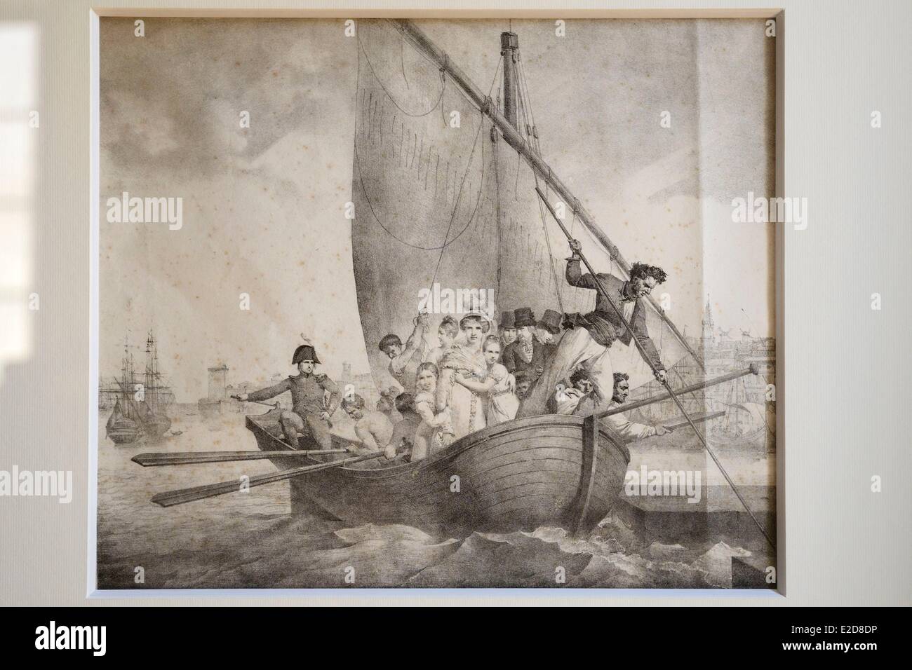 France Corse du Sud Ajaccio Bonaparte House Museum in the house where