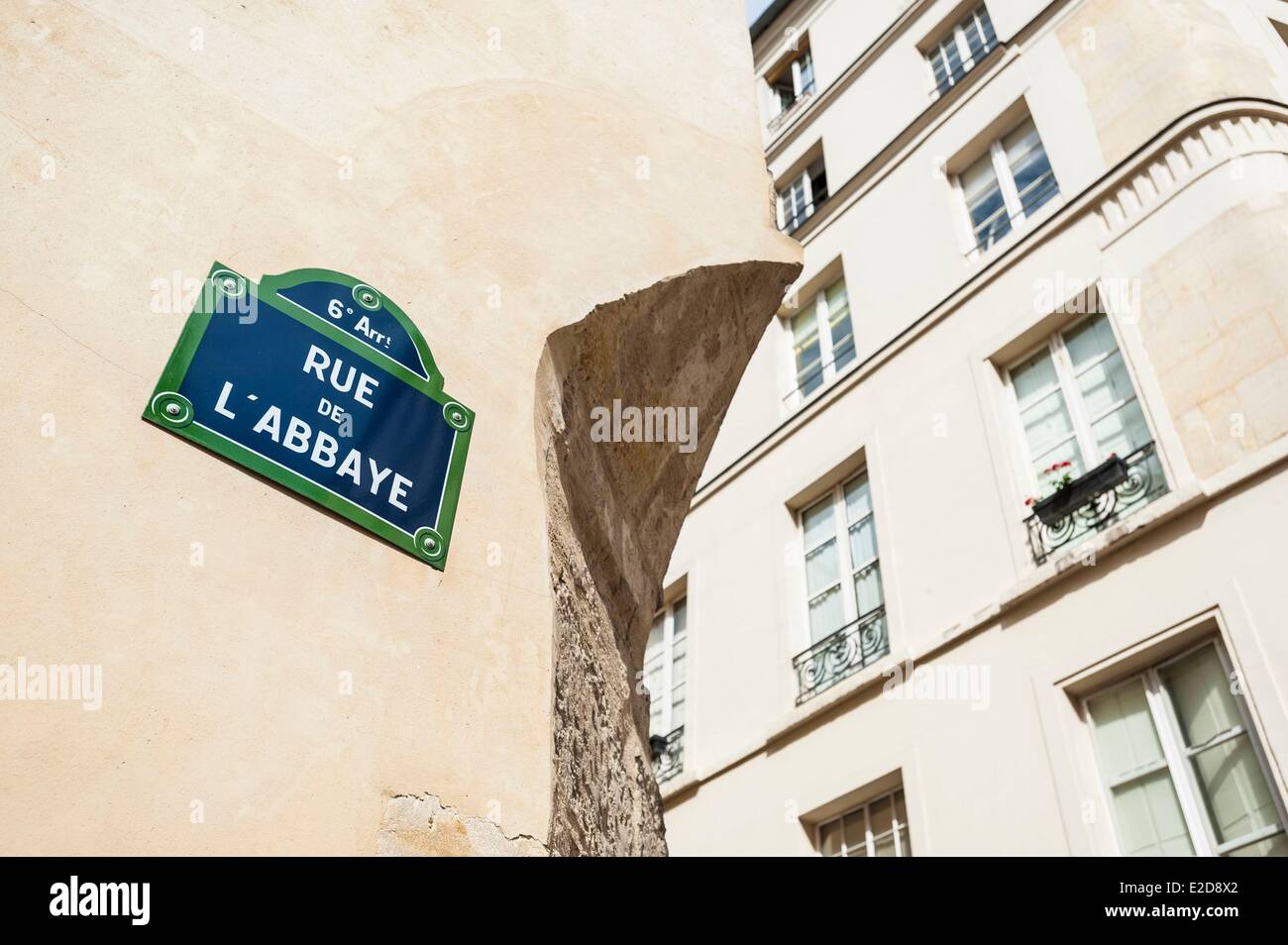 France Paris Saint Germain district Stock Photo - Alamy