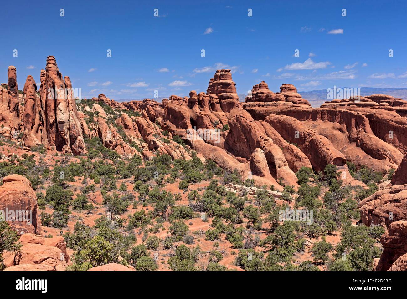 United States Utah Colorado Plateau Arches National Park Devil's Garden