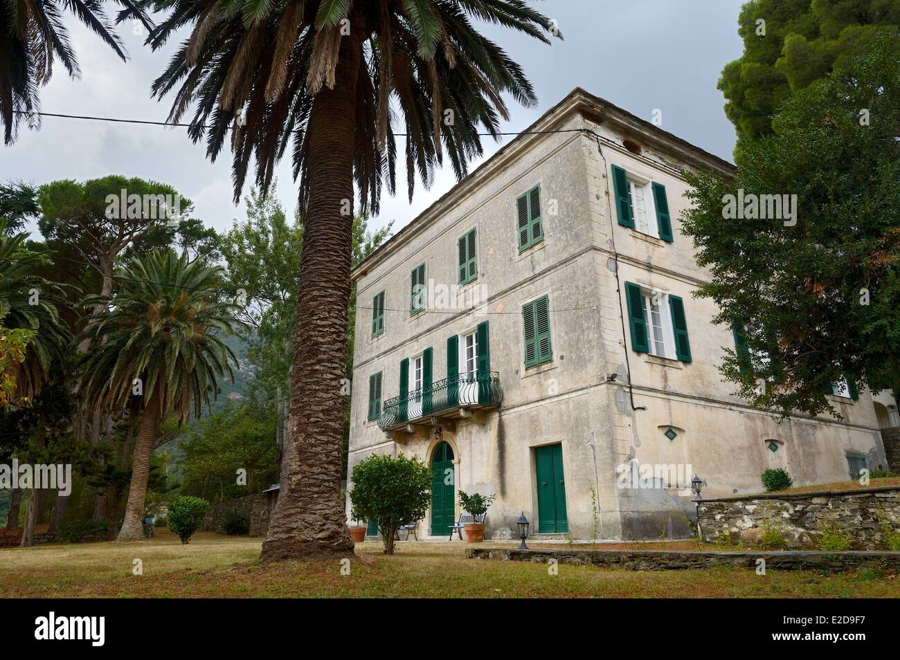 France, Haute Corse, Cap Corse, Sisco, the Casanova house (Palazzi or