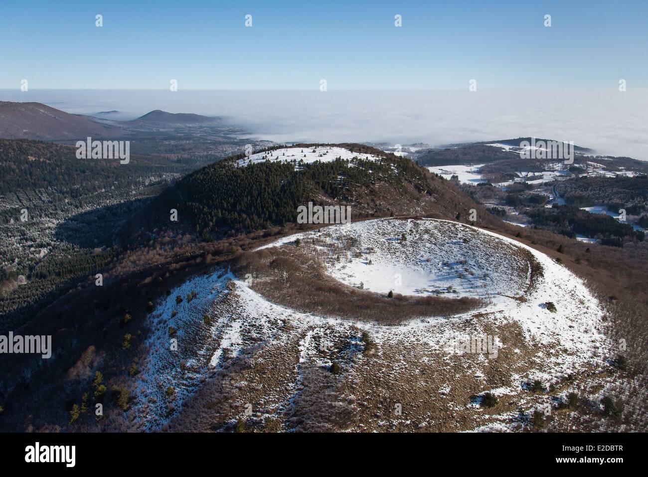 France Puy de Dome Regional Natural Park of the Volcanoes of Auvergne ...
