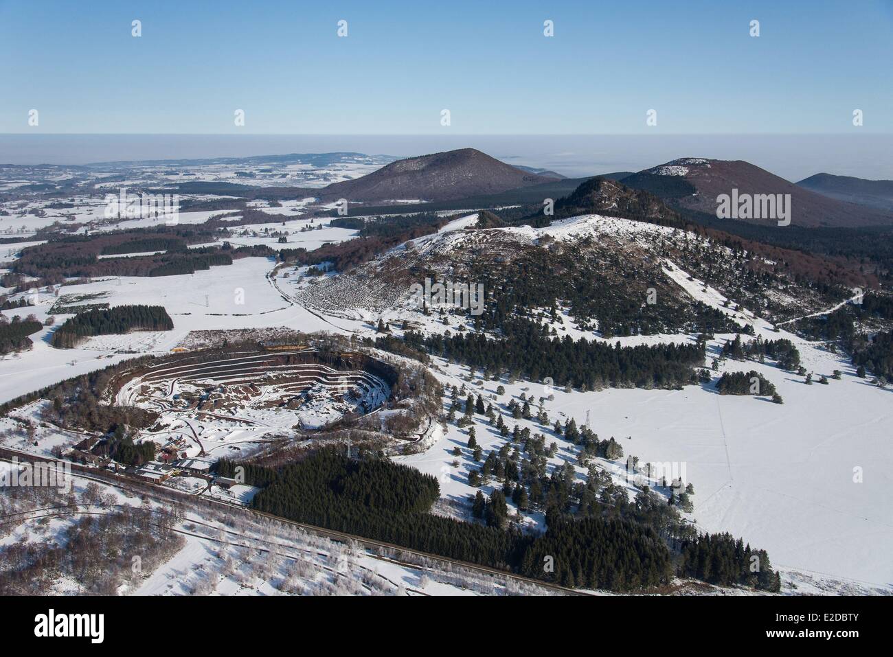 France Puy de Dome Regional Natural Park of the Volcanoes of Auvergne ...