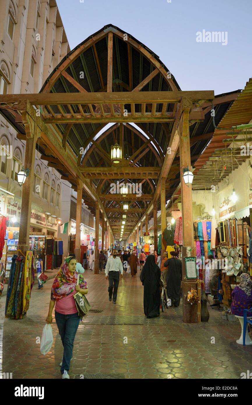 United Arab Emirates Dubai The Historical Area Of Bur Dubai On The Western Side Of The Dubai