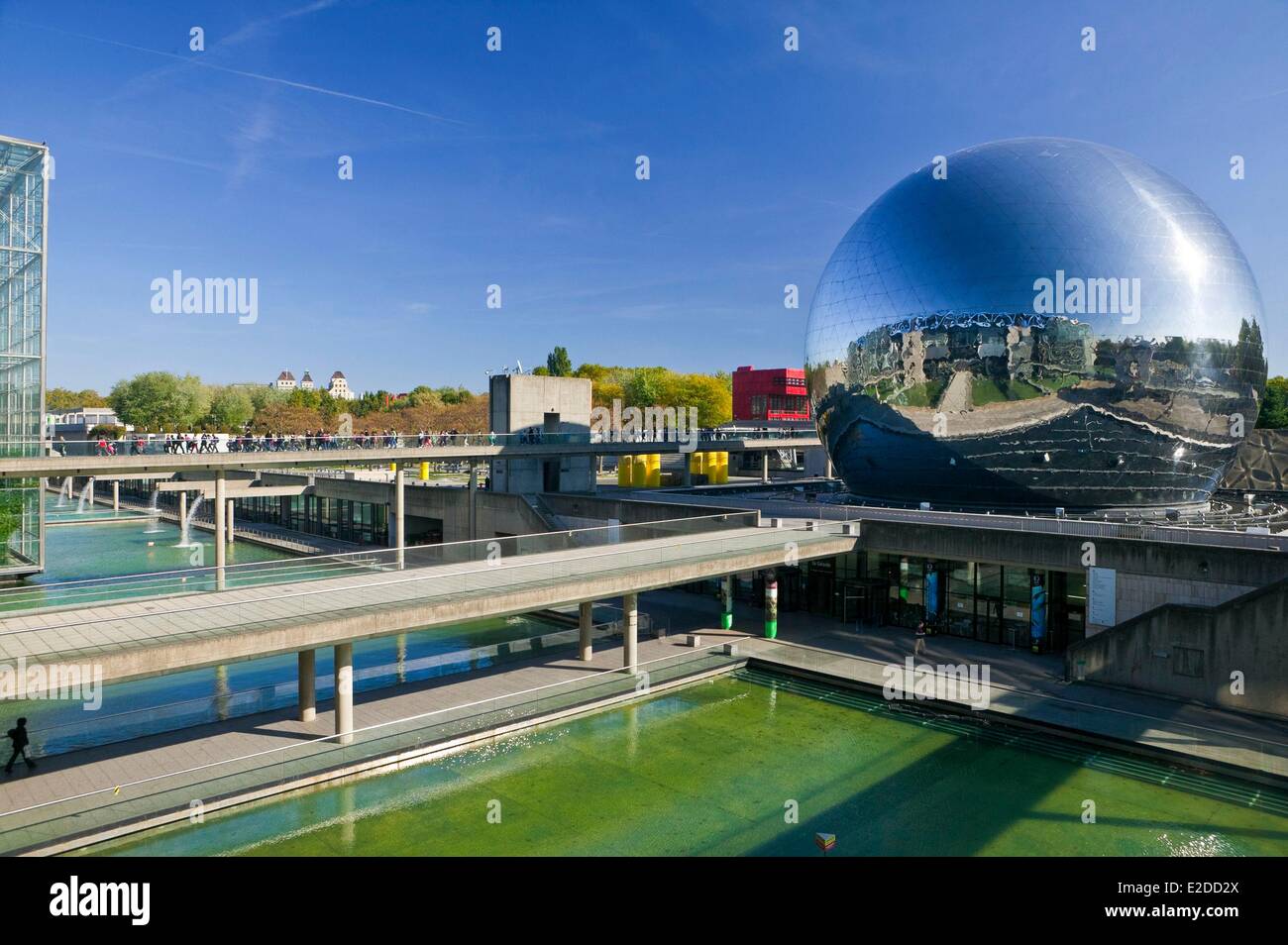 Parc De La Villette Cité Des Sciences France Paris Parc de la Villette Cite des Sciences and Industry the