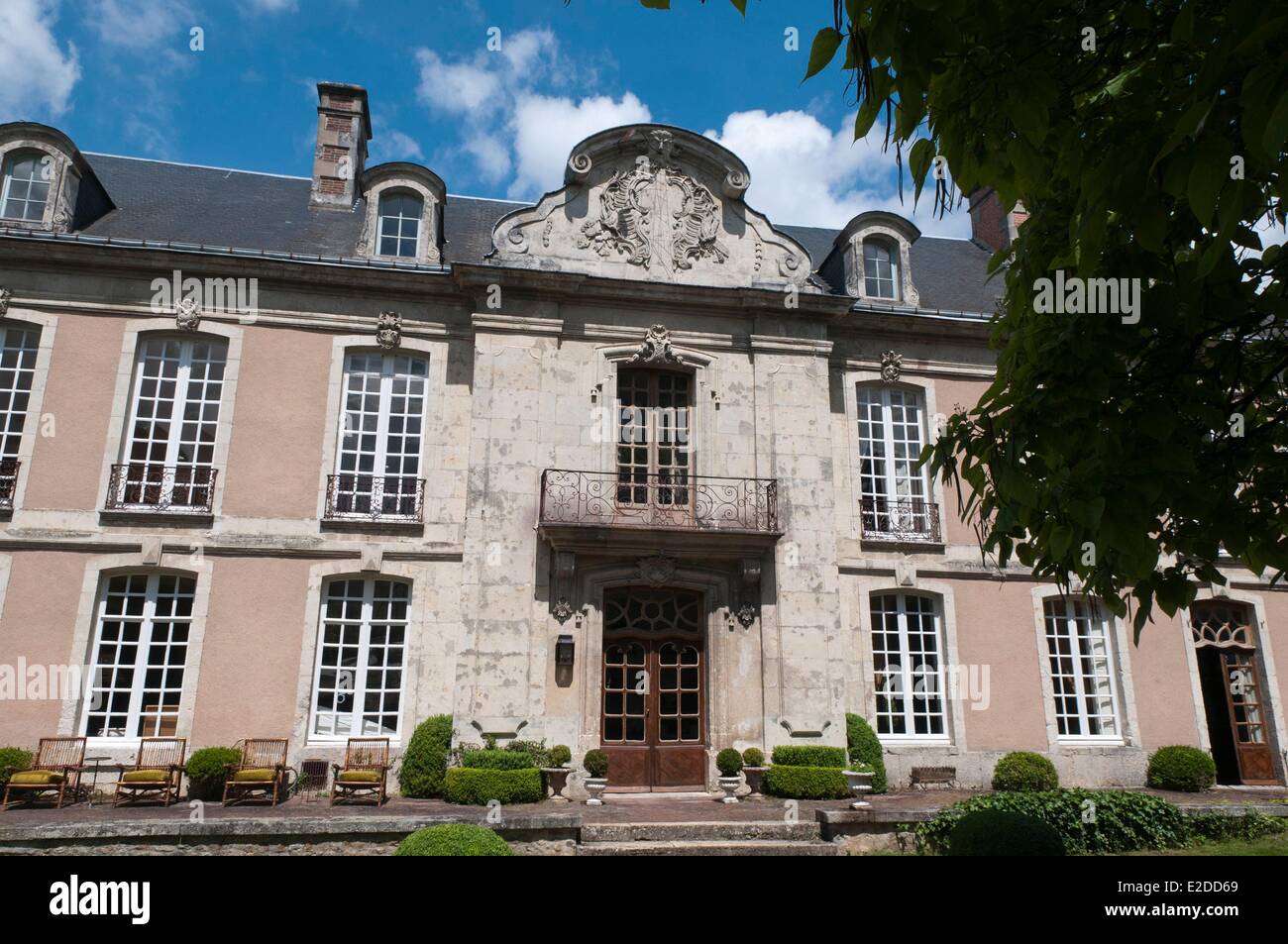 France Orne Regional Natural Park of Perche Mortagne-au-Perche Hotel des tailles facade of the 18th century Stock Photo
