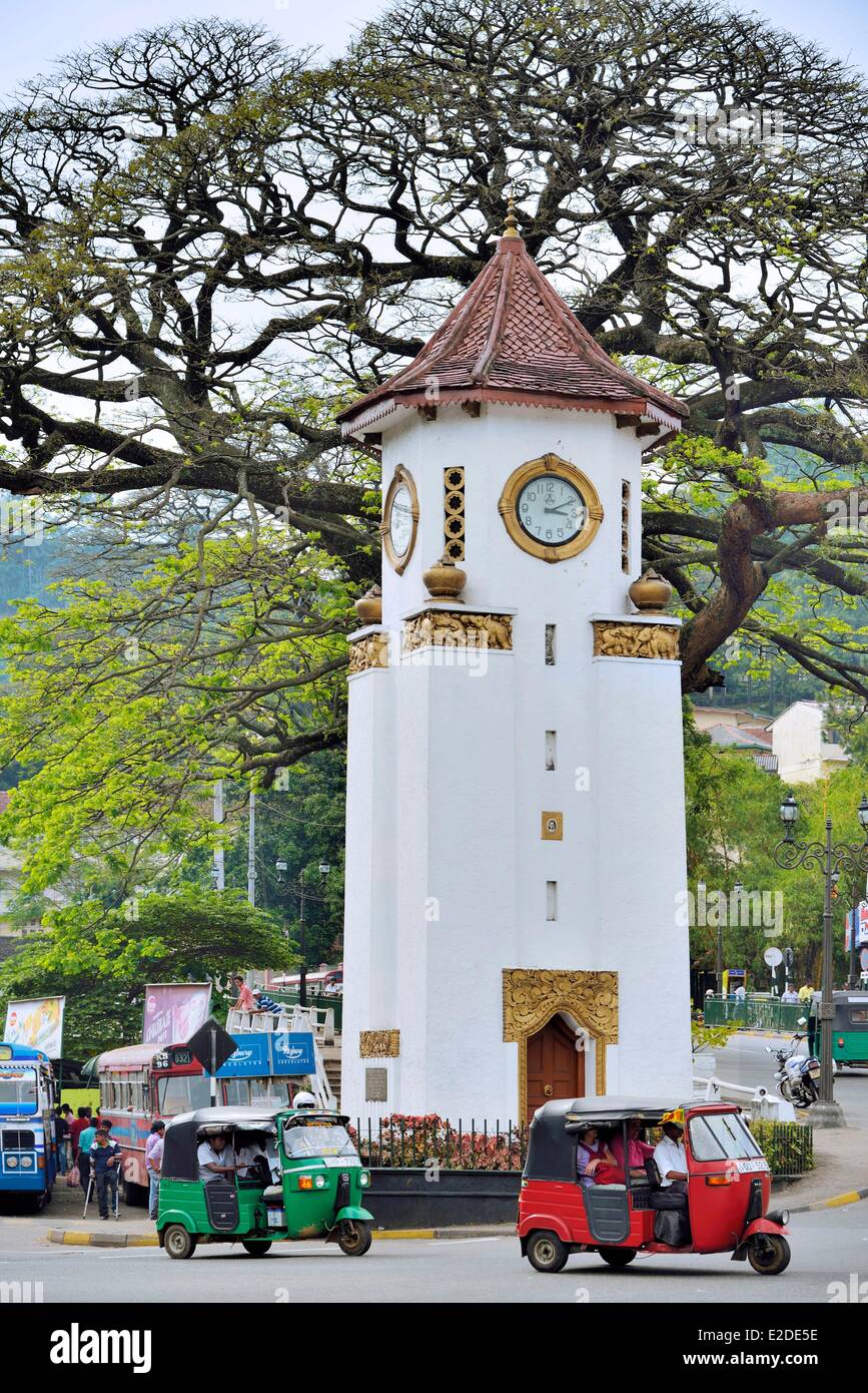 Sri Lanka Central Province Kandy District Kandy Traffic circle of the