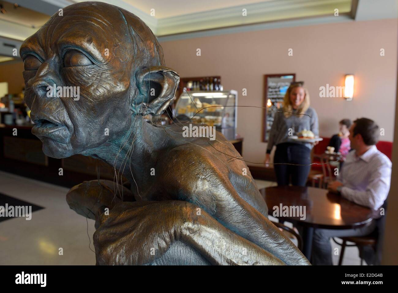 Lord of the Rings' comes to life with a Gollum statue at Wellington  International Airport 