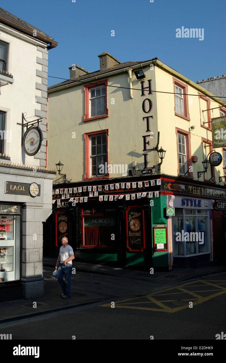 Ireland Kilkenny County Kilkenny Street Stock Photo