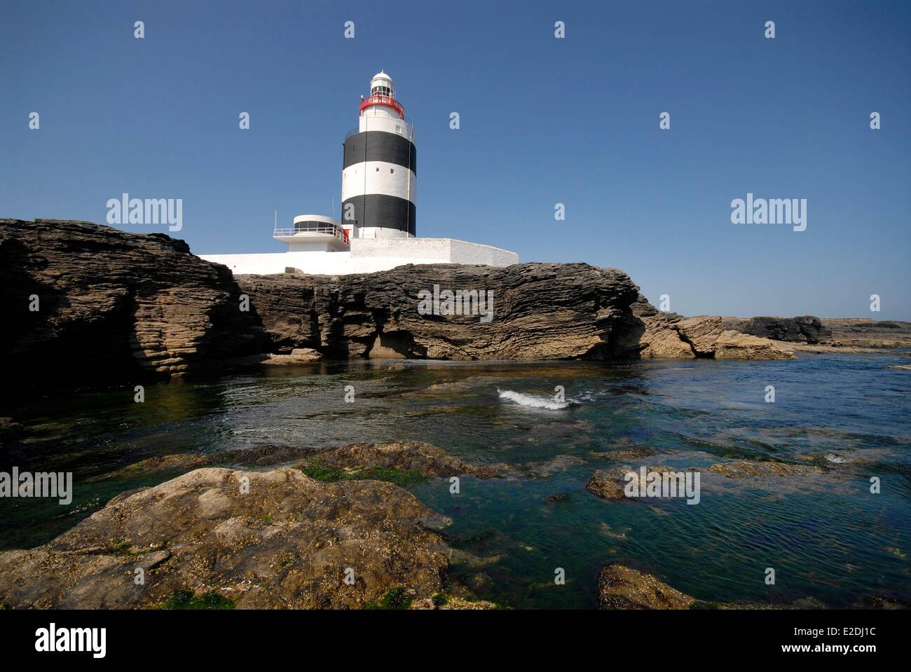 Ireland Wexford County Wexford Hook Head light house Stock Photo