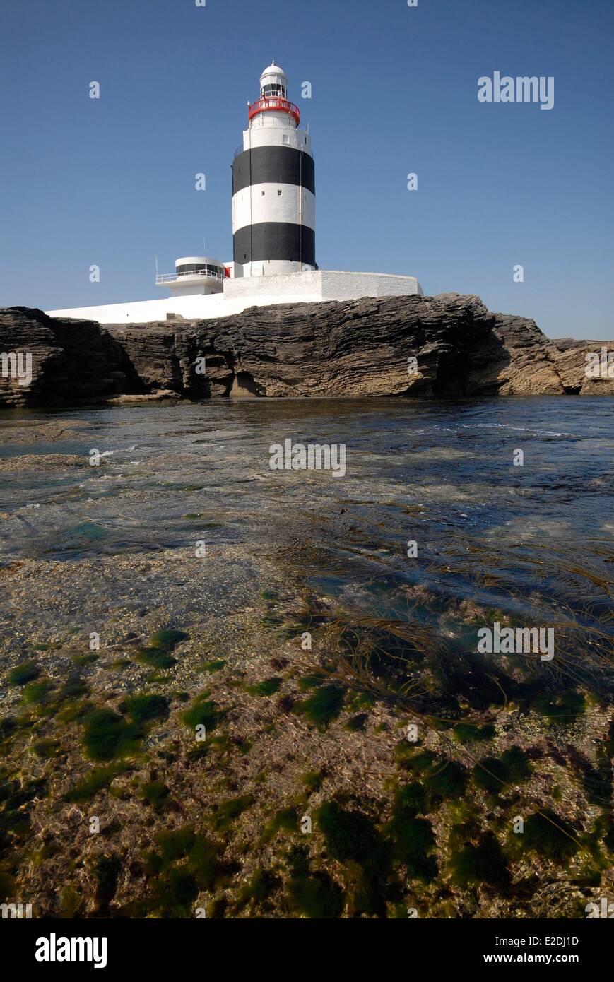 Ireland Wexford County Wexford Hook Head light house Stock Photo