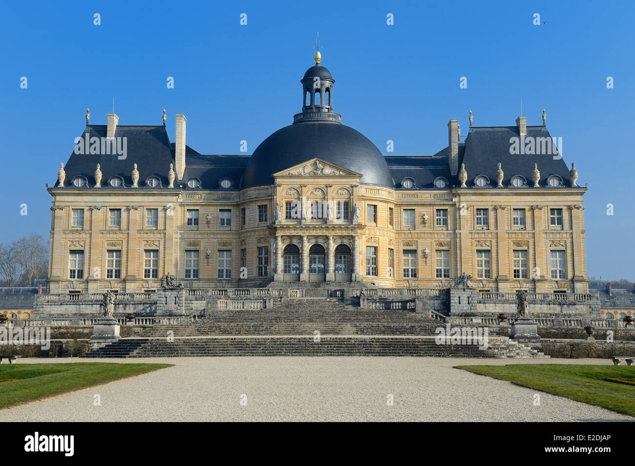 France Seine et Marne Maincy Chateau de Vaux le Vicomte southern