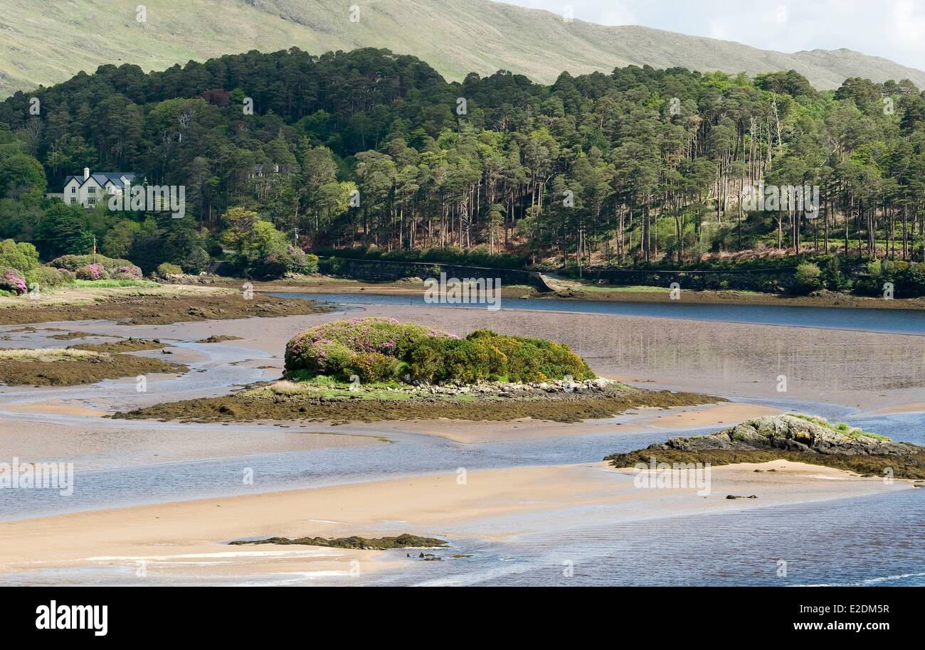 Ireland Galway County Leenane Connemara Killary Harbour Stock Photo - Alamy