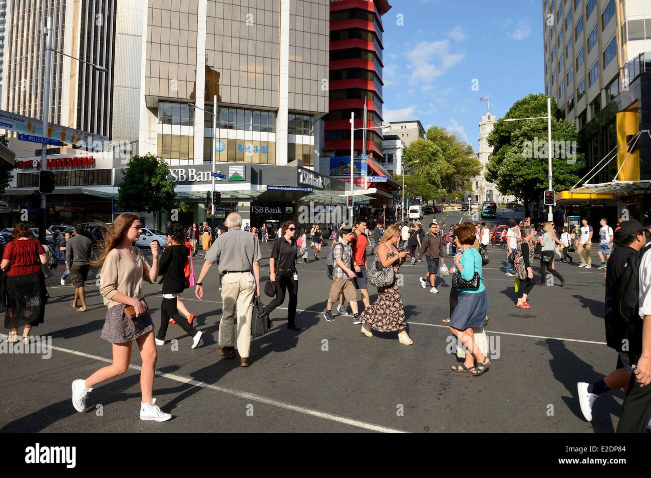 New Zealand North Island Auckland Central Business District (or CBD) at