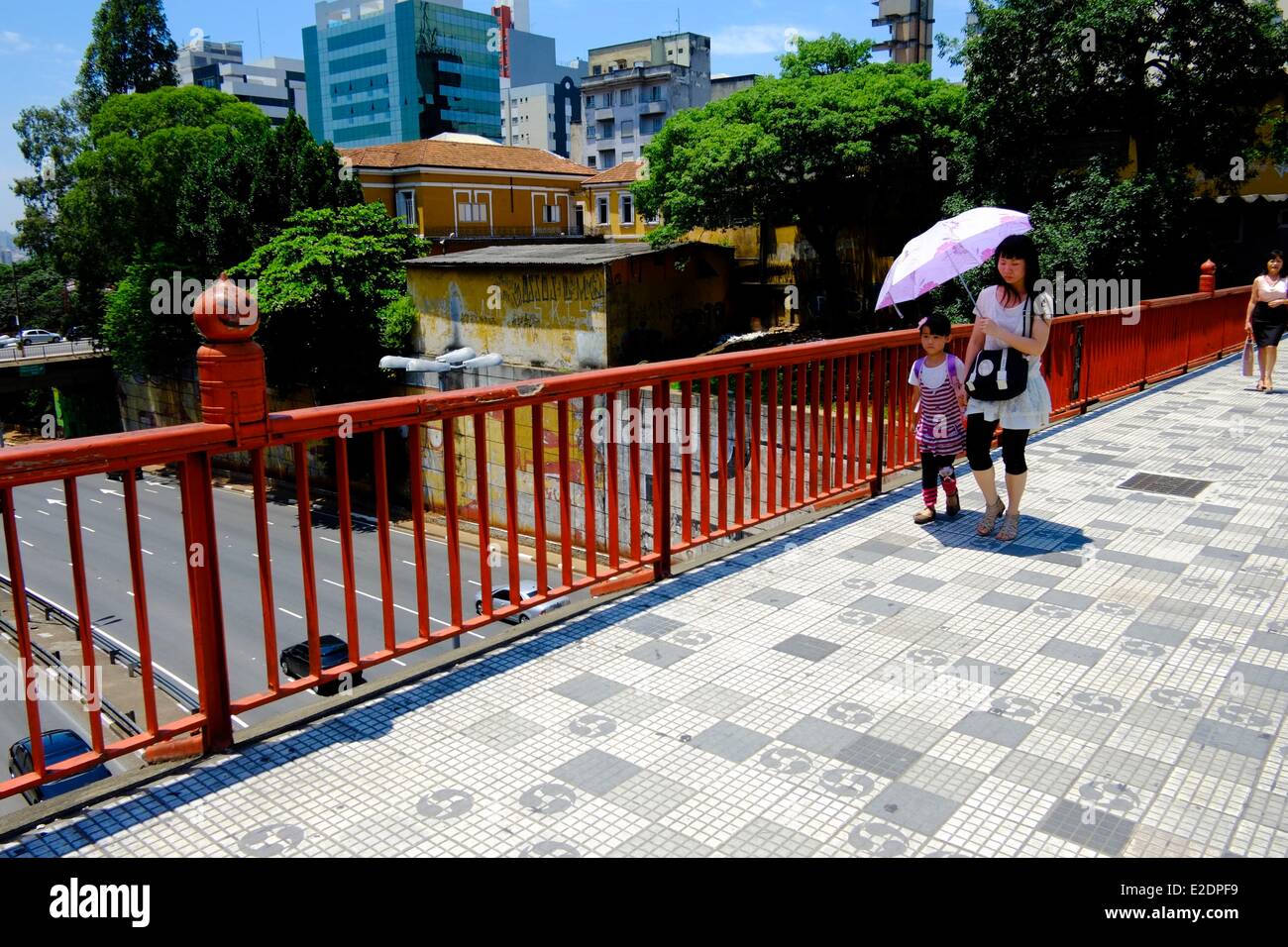 Brazil Sao Paulo the Japanese community is more than a million people Stock Photo