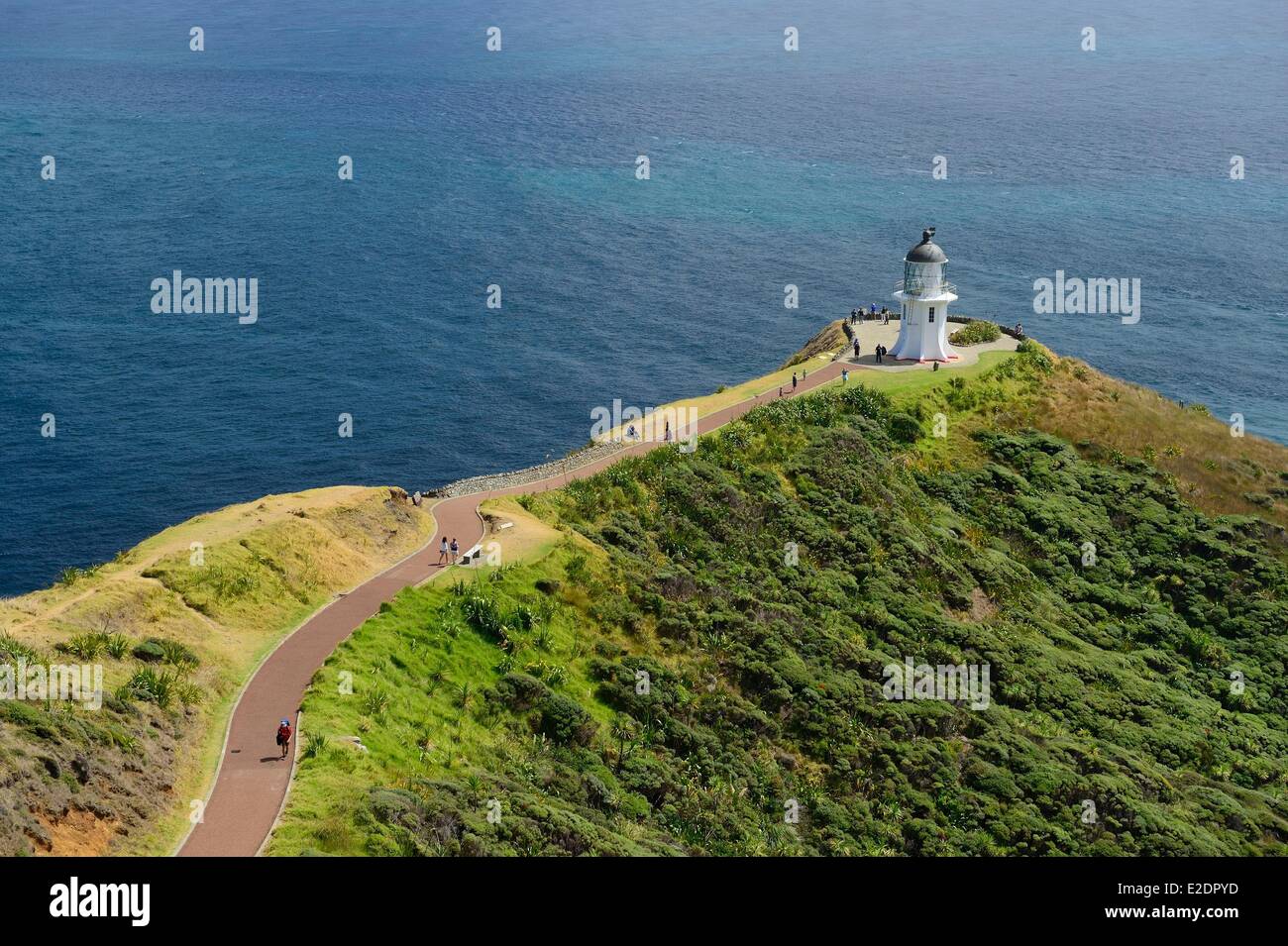 New Zealand North Island the peninsula Aupori in the ??Northland region Cape Reinga is the extreme north of the country located Stock Photo