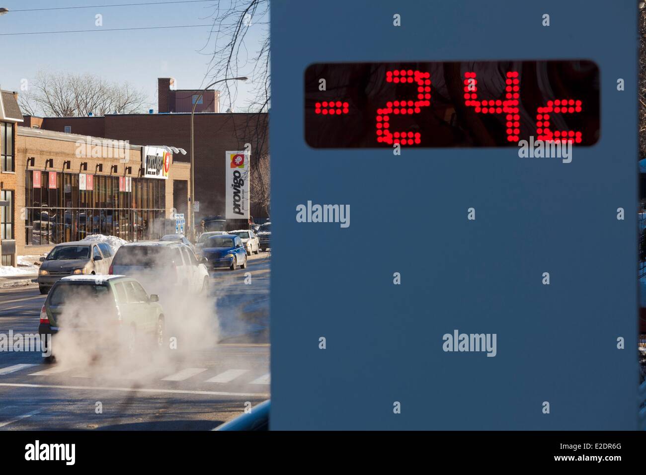 Outside temperature hi-res stock photography and images - Alamy