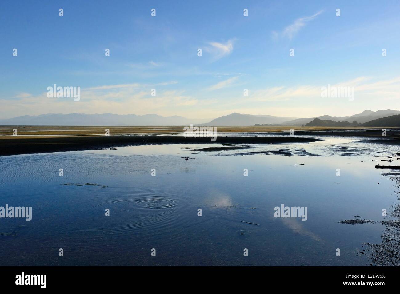 New Zealand, South island, Tasman region, Collingwood along the Golden