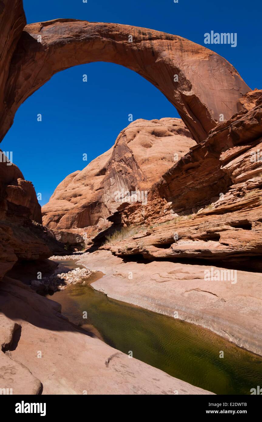 United States Arizona lake Powell Rainbow Bridge Stock Photo Alamy