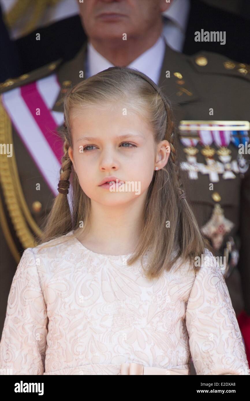 Madrid, Spain. 19th June, 2014. PRINCESS LEONOR of Asturias attends a