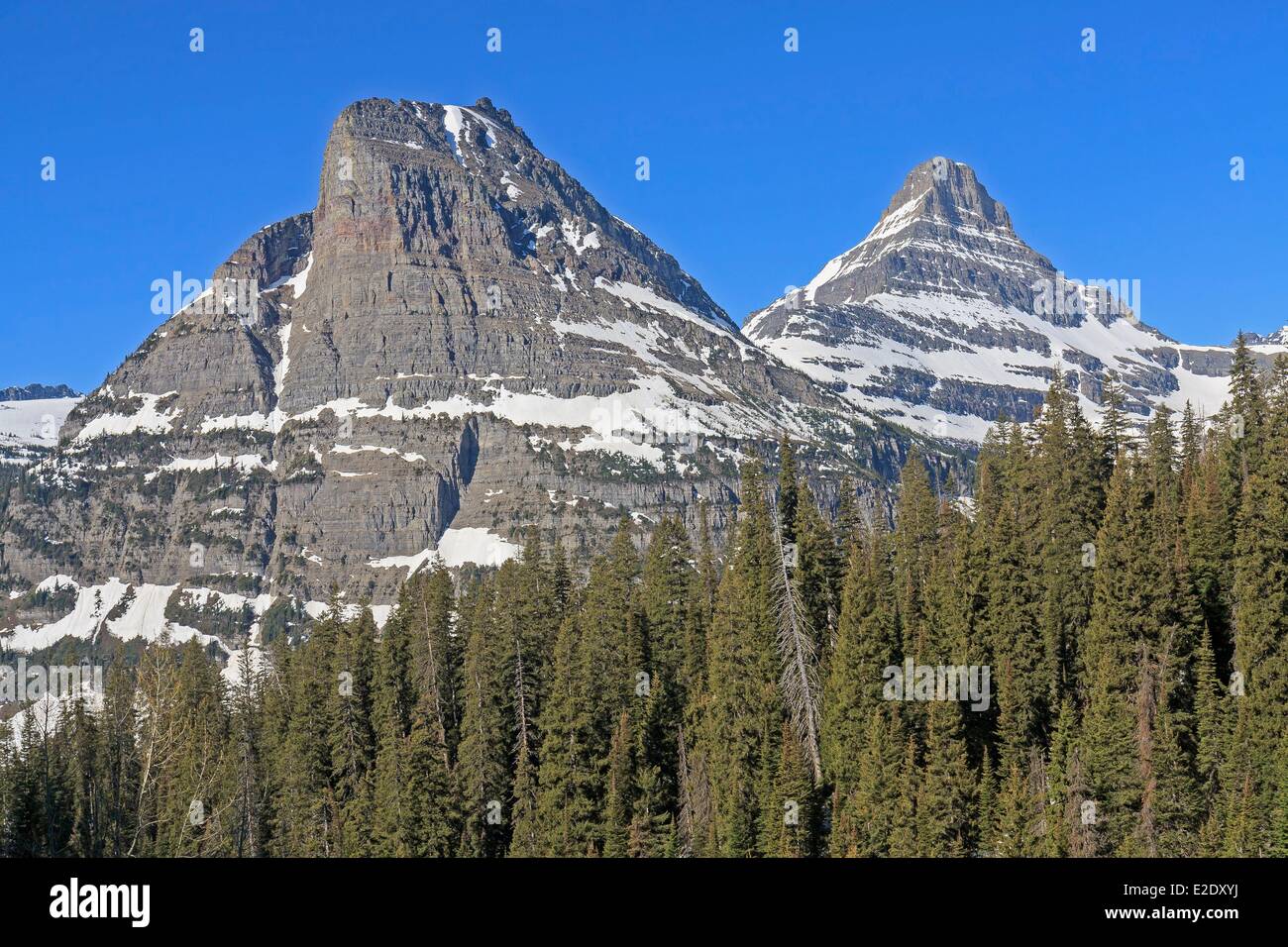 United States Montana Rocky Mountains Glacier National Park listed as