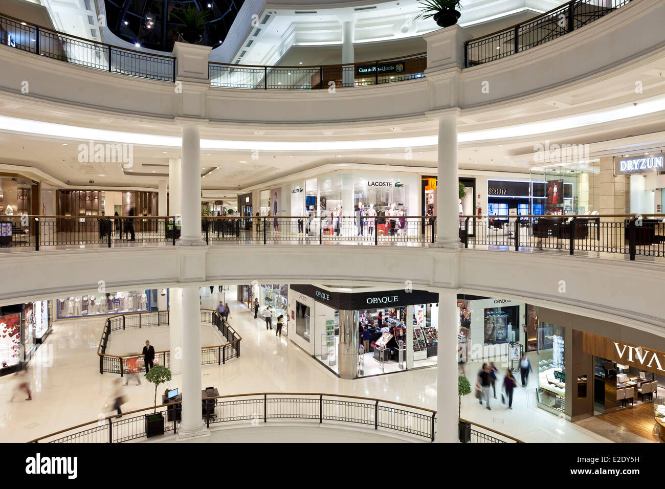 Brazil Sao Paulo ConsolaþÒo Patio Higienopolis shopping mall Stock