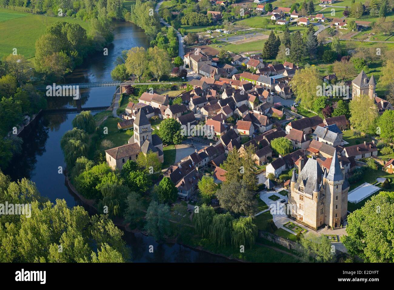 France Dordogne Black Perigord Vezere valley SaintLeonsurVezere