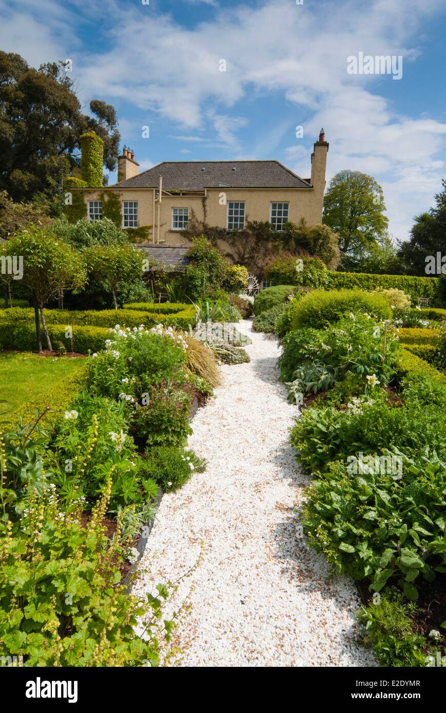 Ireland Wicklow County Rossanagh Ashford The Dower House Stock Photo