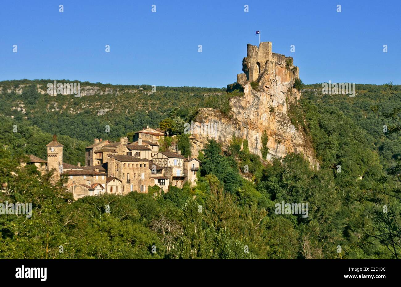 France Tarn Penne medieval village tenth and 13th century Stock Photo -  Alamy