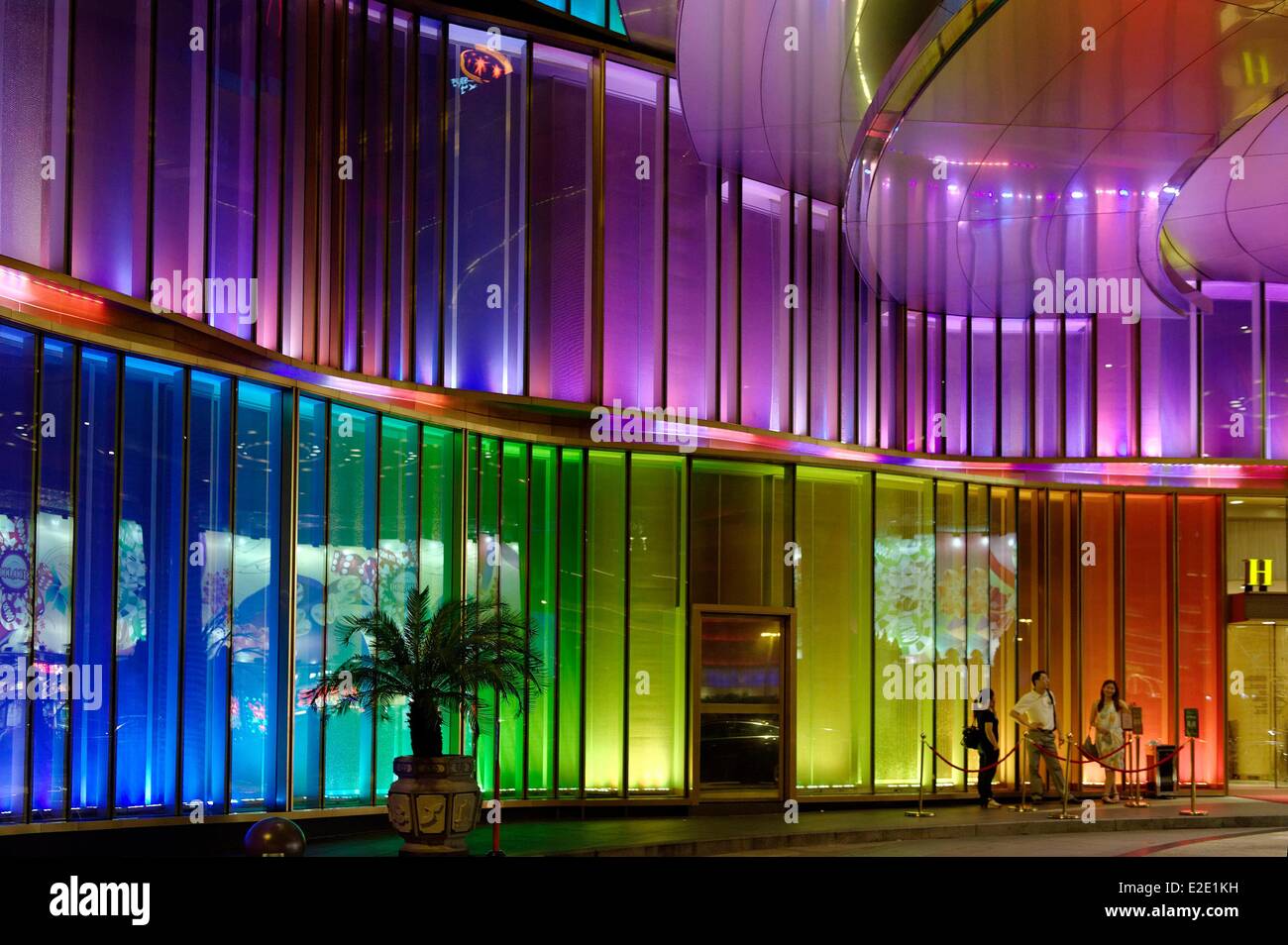 China Macau Lisboa Casino hotel Stock Photo