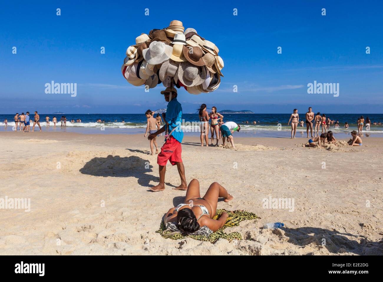 Brazil Rio do Janeiro Ipanema district Stock Photo