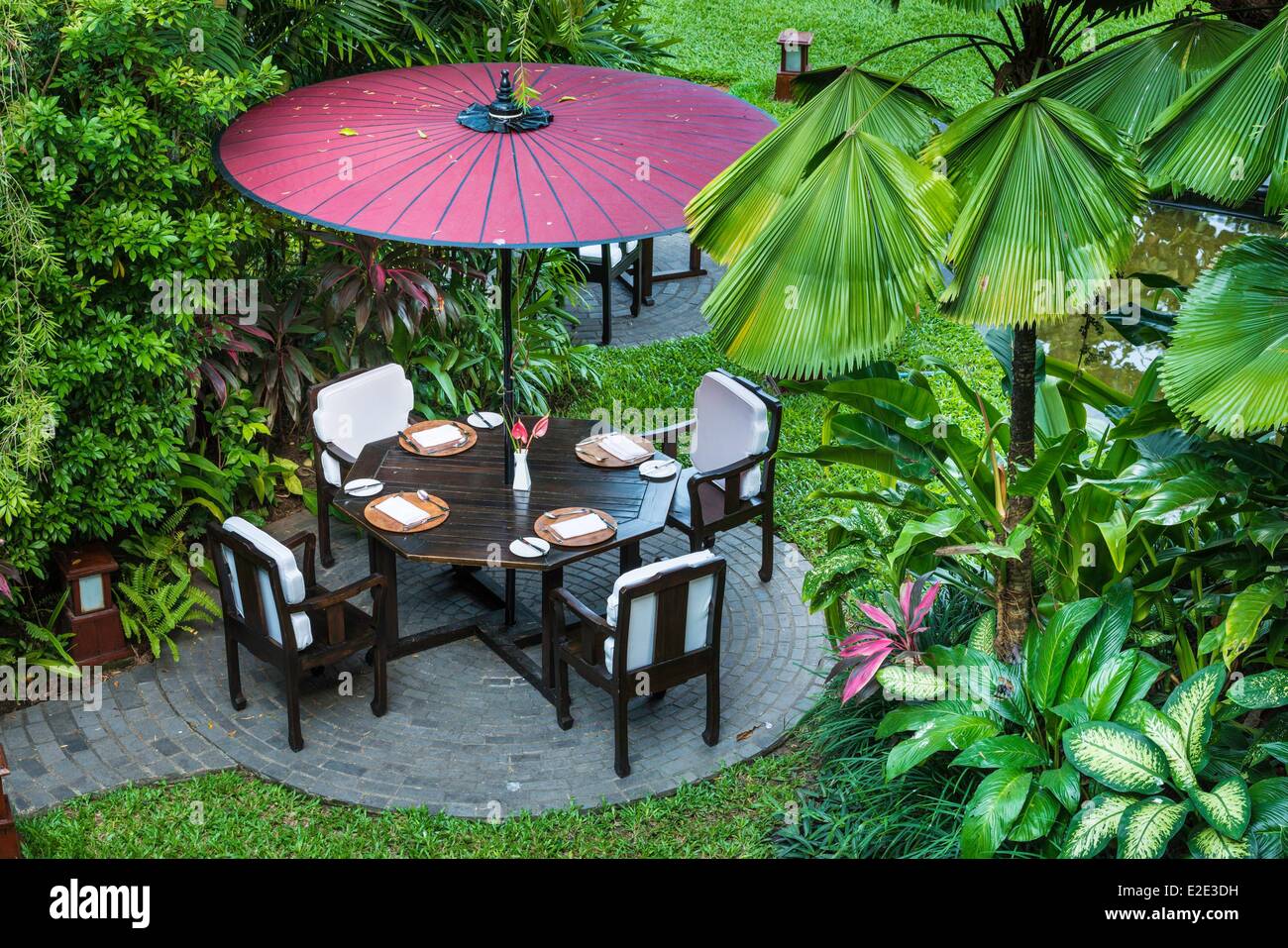 Myanmar (Burma) Yangon division Yangon Governor Residence hotel group Orient Express Stock Photo