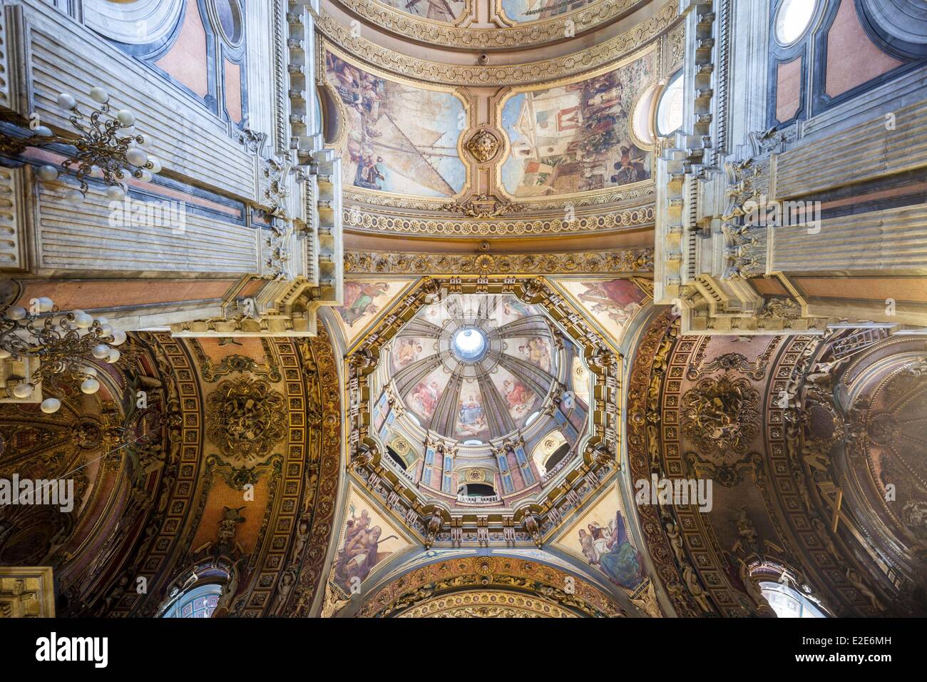 Brazil, Rio de Janeiro city center (Centro), the Church of the ...