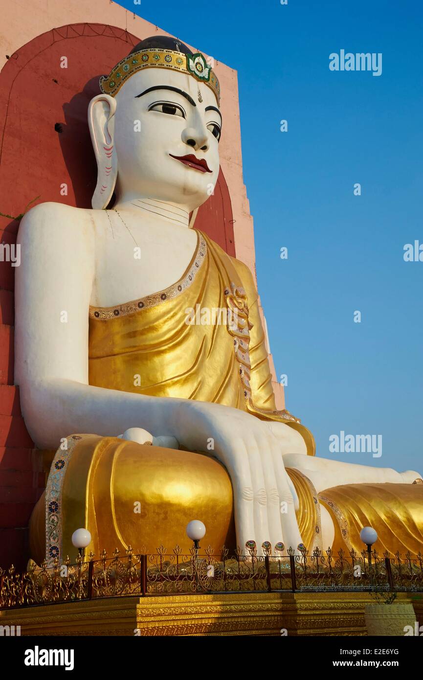 Myanmar (Burma), Bago Region, Pegu, Kyaik Pun Buddha Stock Photo - Alamy