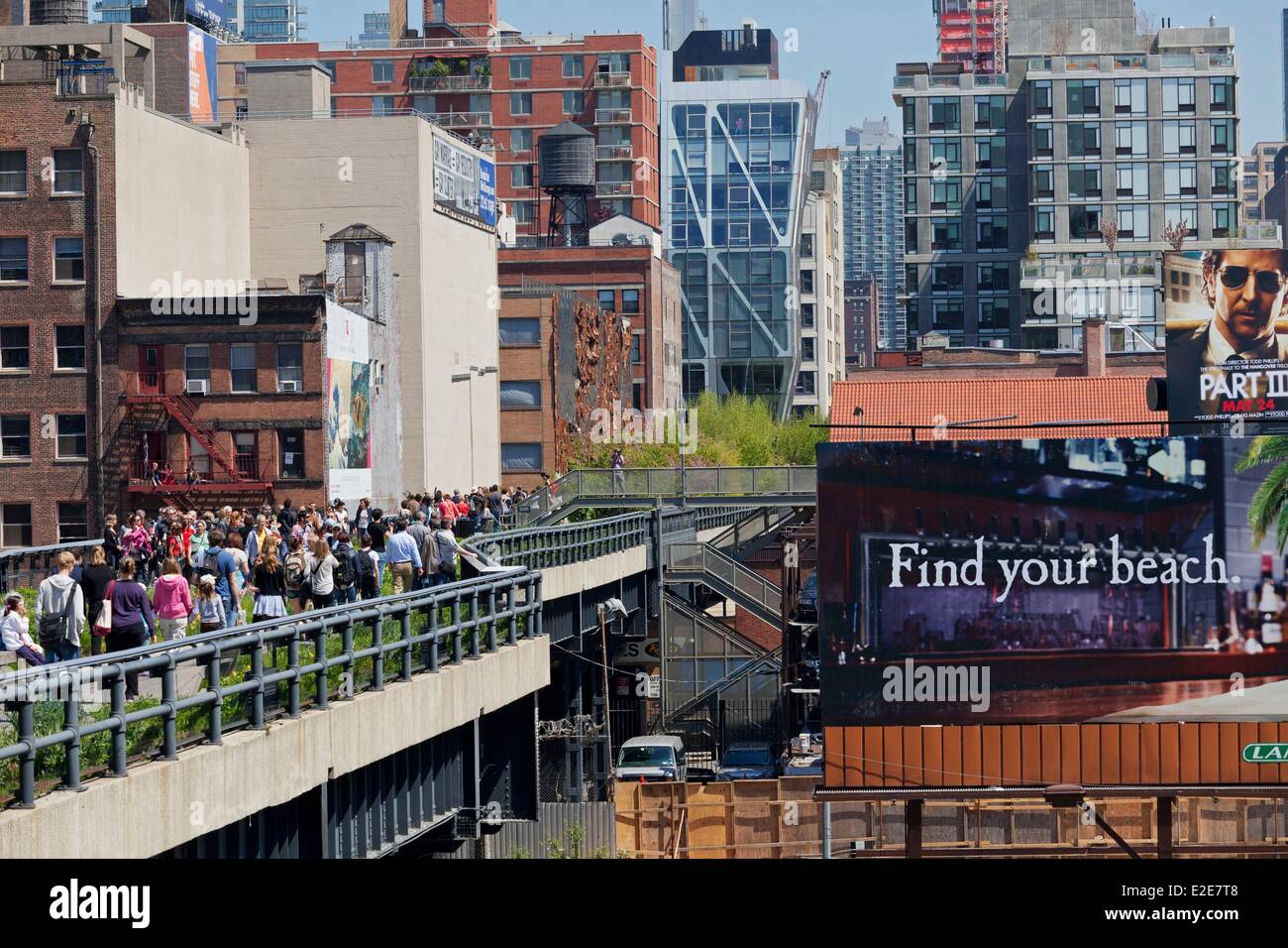 United States, New York, Manhattan, Meatpacking District, the High Line