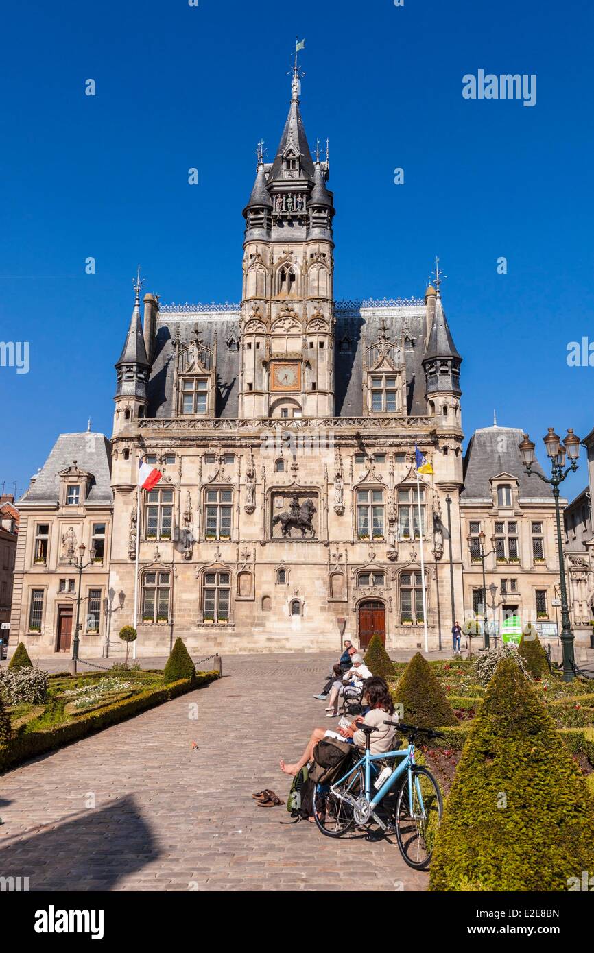 France, Oise, Compiegne, the city hall Stock Photo - Alamy