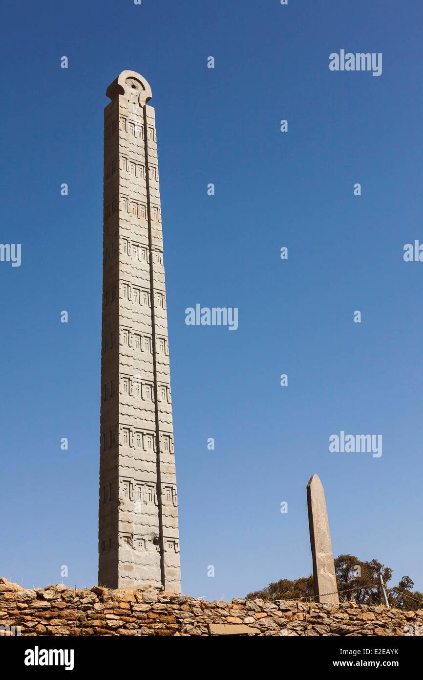 Ethiopia, Tigray region, Axoum, The stelae field listed as World ...