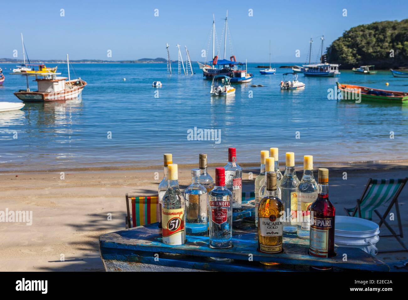 Brasil, Rio de Janeiro state, Buzios, Ossos beach (praia Ossos) Stock Photo