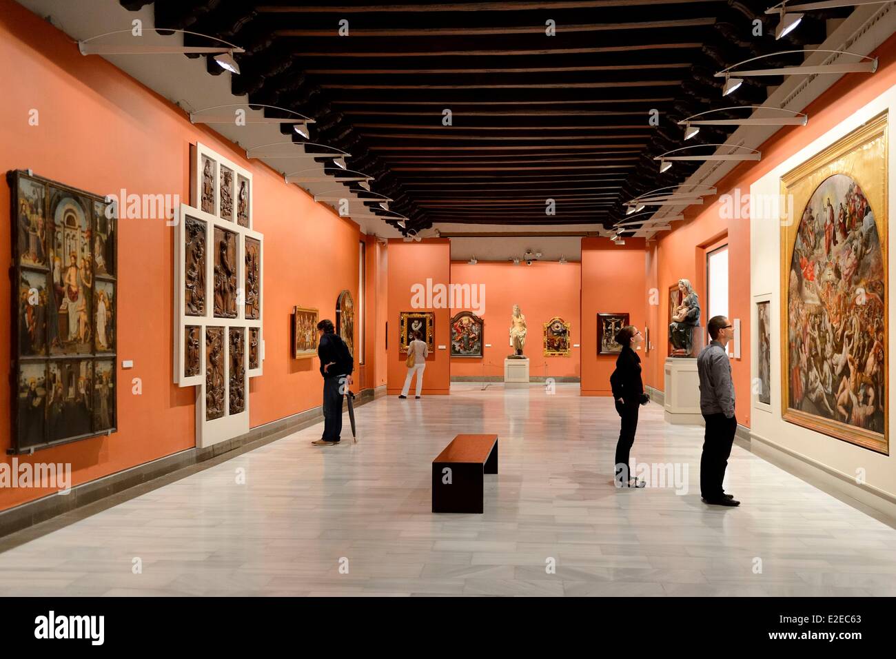 Spain, Andalusia, Seville, museum of Fine Arts Stock Photo