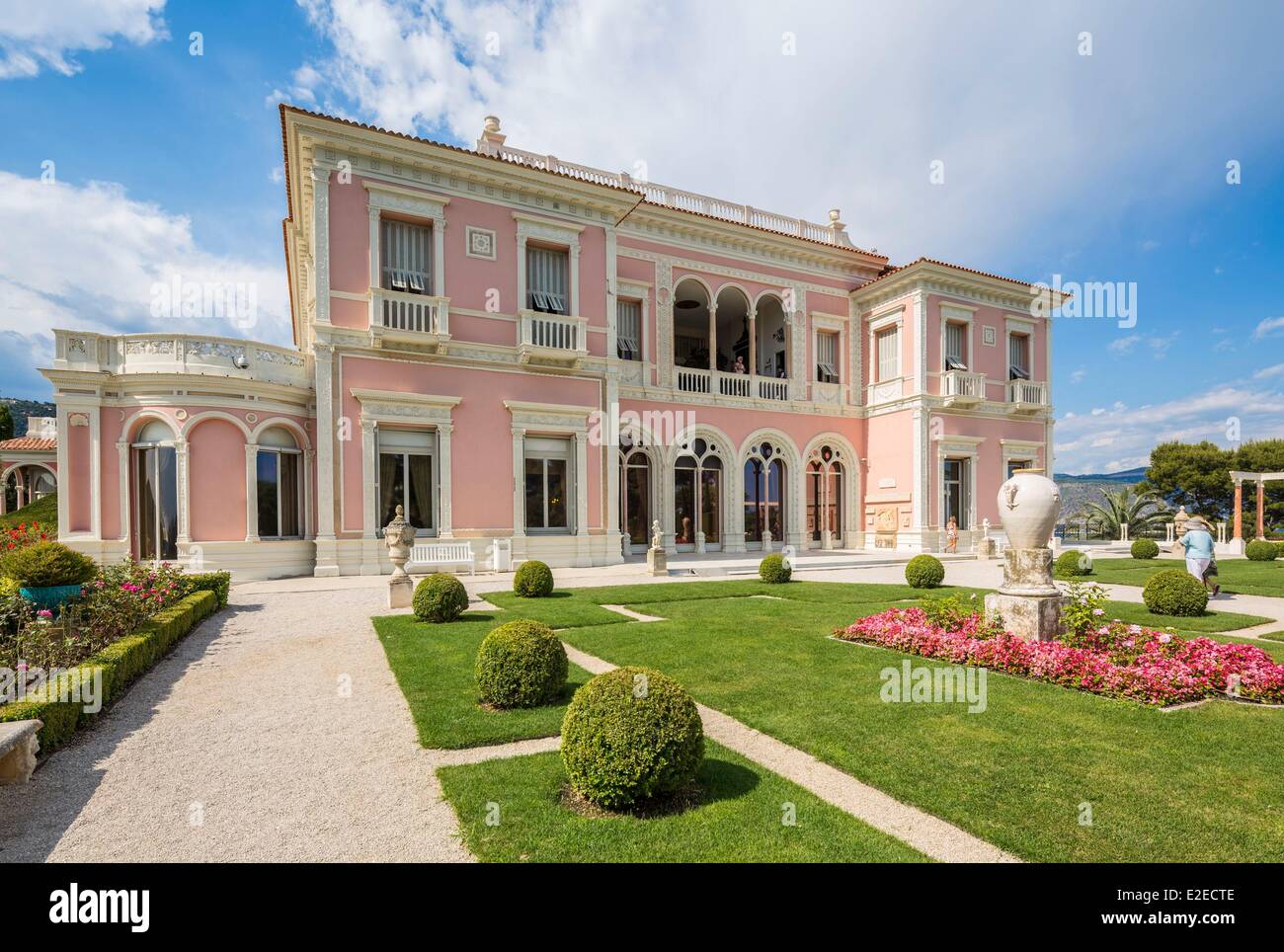 France, Alpes Maritimes, Saint Jean Cap Ferrat, the Villa Ephrussi de ...