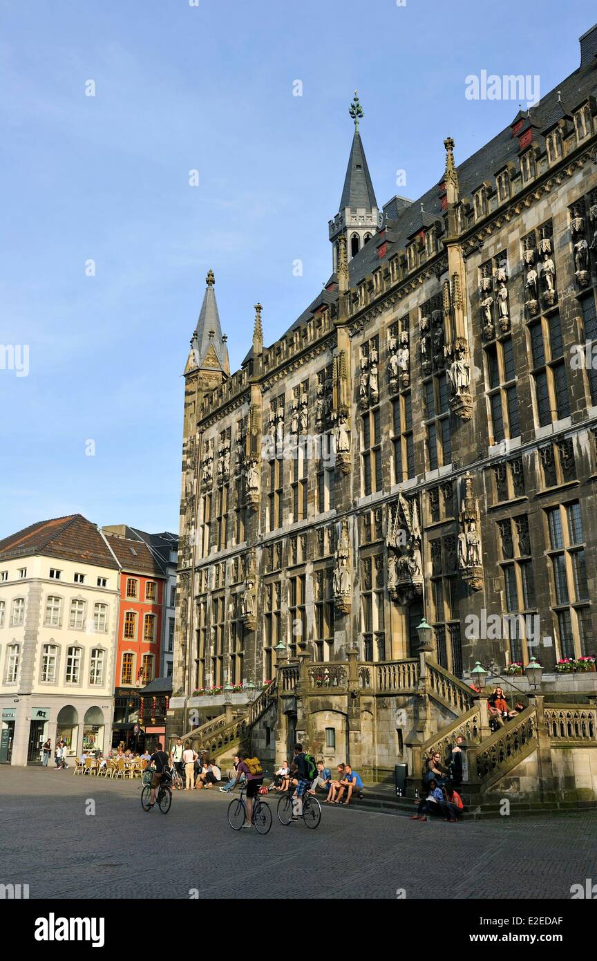 Aachen charlemagne palace hi-res stock photography and images - Alamy